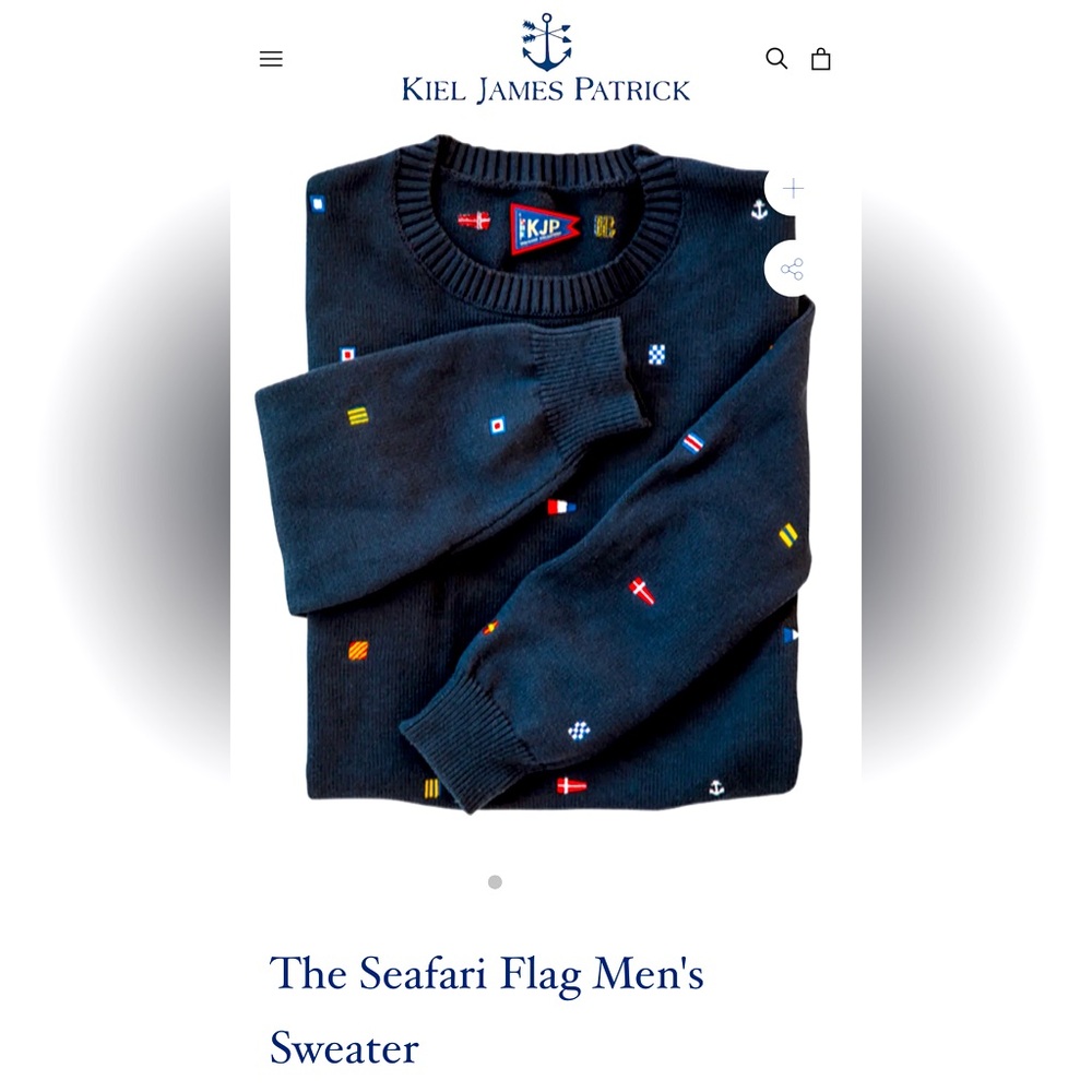 KJP Seafari Flag Sweater - Men’s XL